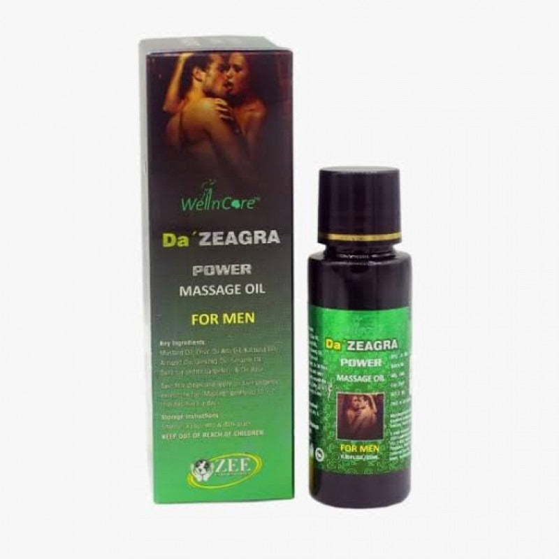 Da Zeagra Power Massage Oil