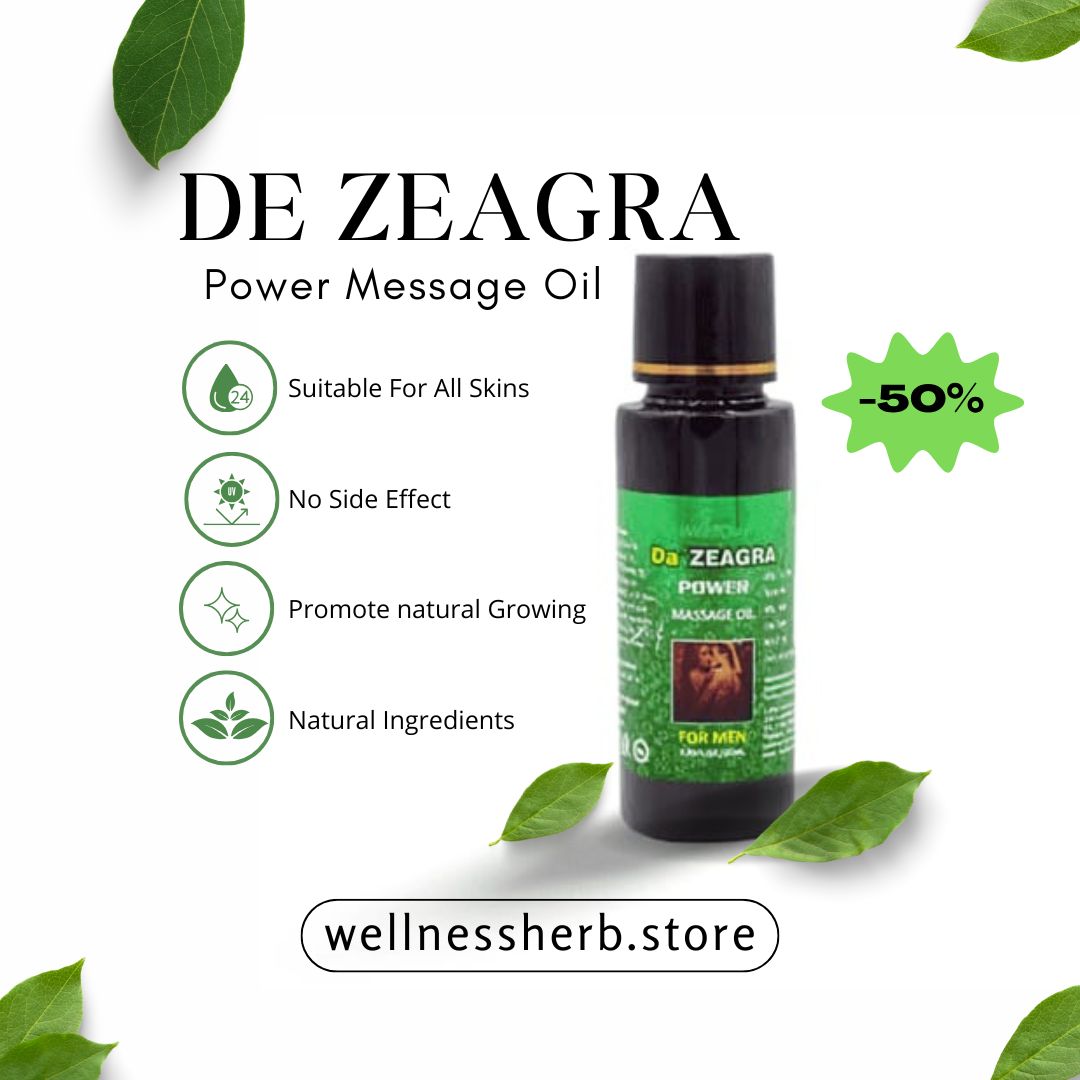 Da Zeagra Power Massage Oil